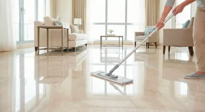 Cómo mantener un suelo de mármol brillante sin pulirlo cada año